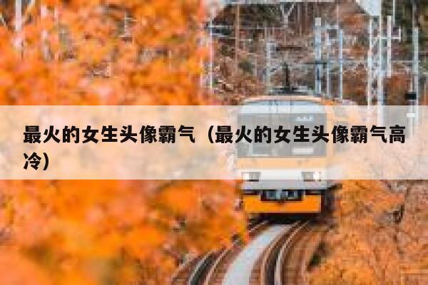 最火的女生头像霸气（最火的女生头像霸气高冷） 第1张