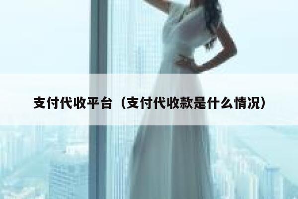 支付代收平台（支付代收款是什么情况） 第1张