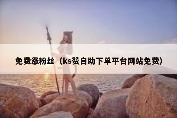 免费涨粉丝（ks赞自助下单平台网站免费） 第1张