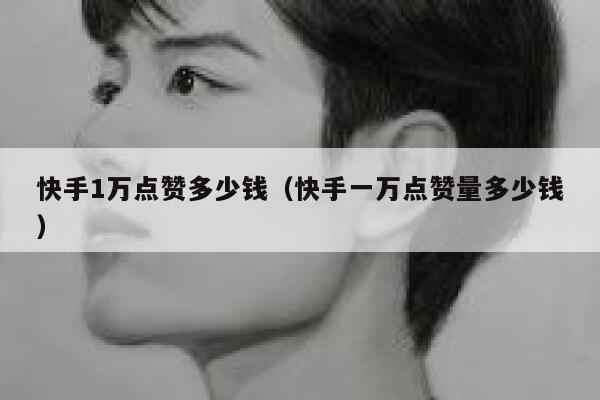 快手1万点赞多少钱（快手一万点赞量多少钱） 第1张