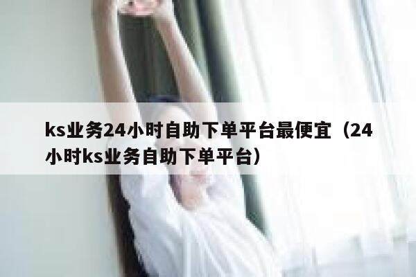 ks业务24小时自助下单平台最便宜（24小时ks业务自助下单平台） 第1张