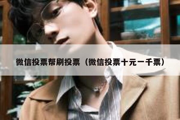 微信投票帮刷投票（微信投票十元一千票） 第1张