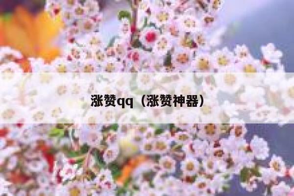 涨赞qq（涨赞神器） 第1张