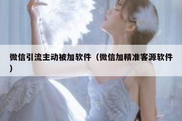 微信引流主动被加软件(微信加精准客源软件) 第1张 微信引流主动被加软件(微信加精准客源软件) 第1张