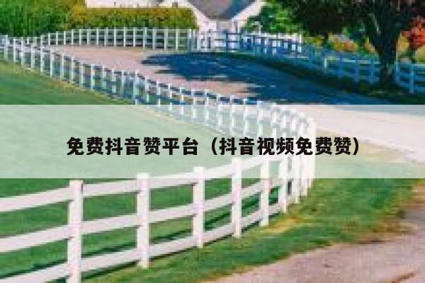 免费抖音赞平台（抖音视频免费赞） 第1张