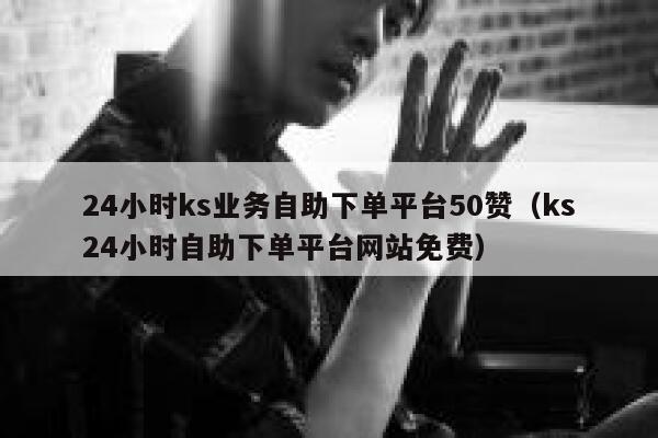 24小时ks业务自助下单平台50赞（ks24小时自助下单平台网站免费） 第1张