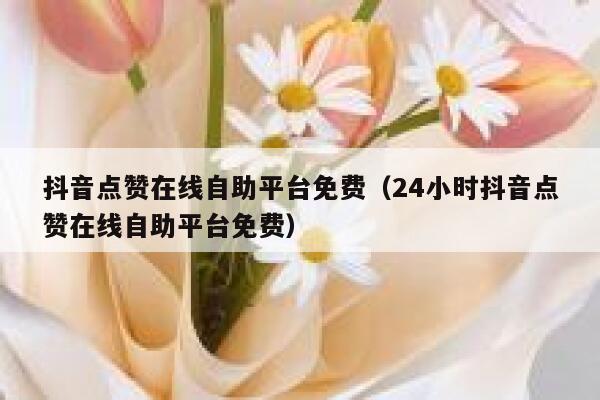 抖音点赞在线自助平台免费（24小时抖音点赞在线自助平台免费） 第1张