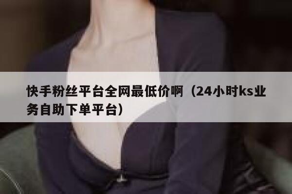 快手粉丝平台全网最低价啊（24小时ks业务自助下单平台） 第1张