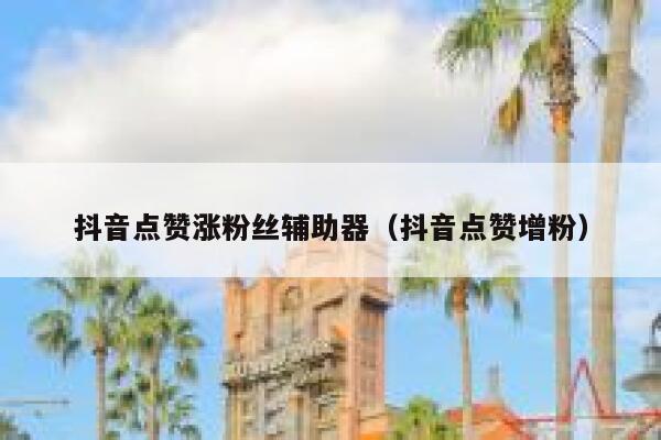 抖音点赞涨粉丝辅助器（抖音点赞增粉） 第1张