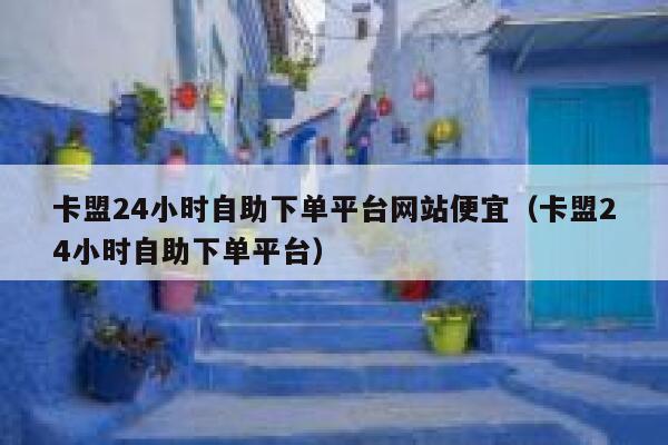 卡盟24小时自助下单平台网站便宜（卡盟24小时自助下单平台） 第1张