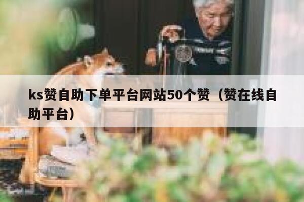ks赞自助下单平台网站50个赞（赞在线自助平台） 第1张
