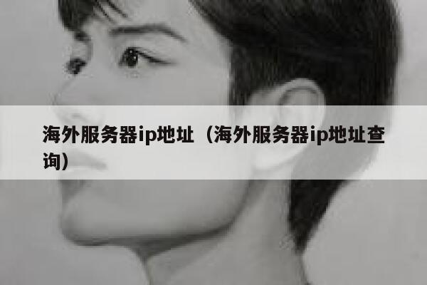 海外服务器ip地址（海外服务器ip地址查询） 第1张