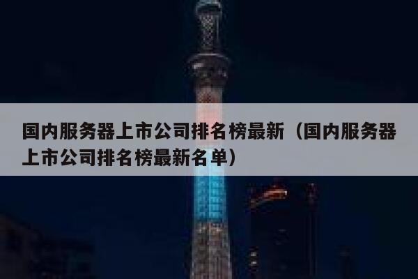 国内服务器上市公司排名榜最新（国内服务器上市公司排名榜最新名单） 第1张