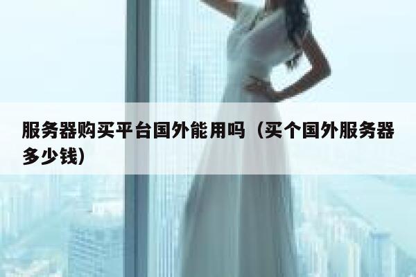 服务器购买平台国外能用吗（买个国外服务器多少钱） 第1张