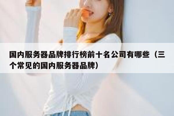 国内服务器品牌排行榜前十名公司有哪些（三个常见的国内服务器品牌） 第1张