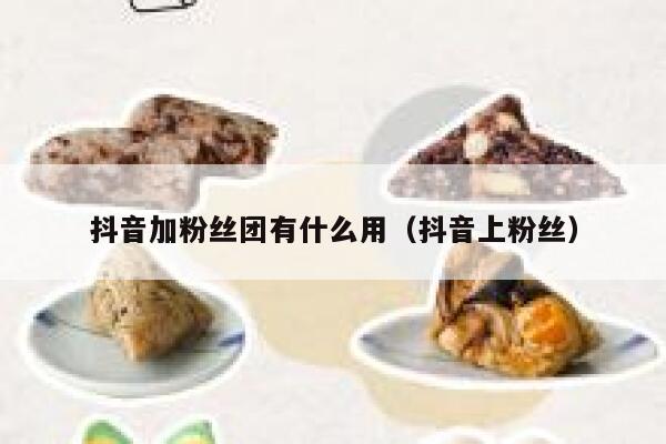 抖音加粉丝团有什么用（抖音上粉丝） 第1张