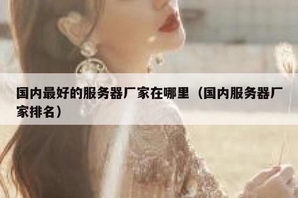 国内最好的服务器厂家在哪里（国内服务器厂家排名） 第1张