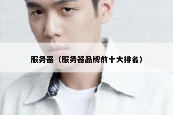 服务器（服务器品牌前十大排名） 第1张