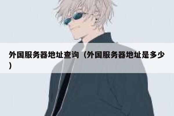 外国服务器地址查询（外国服务器地址是多少） 第1张