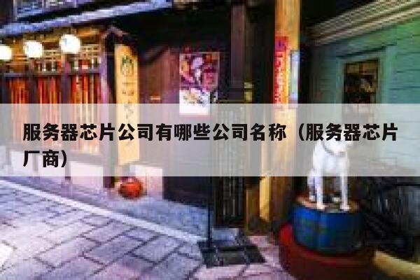 服务器芯片公司有哪些公司名称（服务器芯片厂商） 第1张