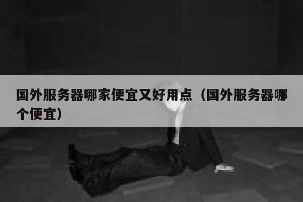 国外服务器哪家便宜又好用点（国外服务器哪个便宜） 第1张