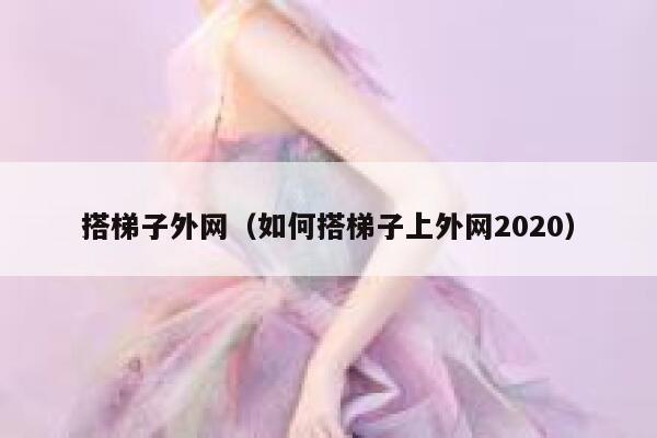 搭梯子外网（如何搭梯子上外网2020） 第1张