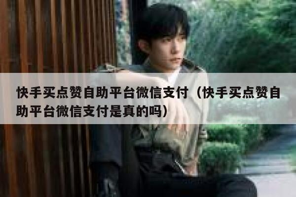 快手买点赞自助平台微信支付（快手买点赞自助平台微信支付是真的吗） 第1张