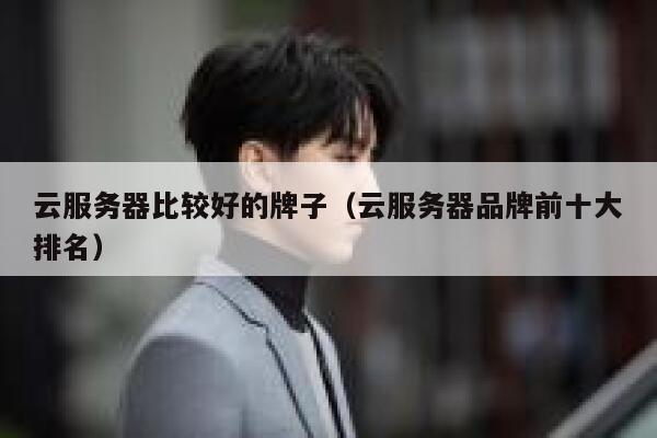 云服务器比较好的牌子（云服务器品牌前十大排名） 第1张