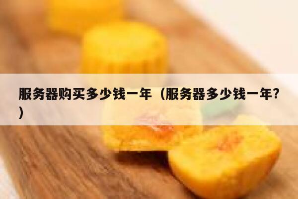 服务器购买多少钱一年（服务器多少钱一年?） 第1张