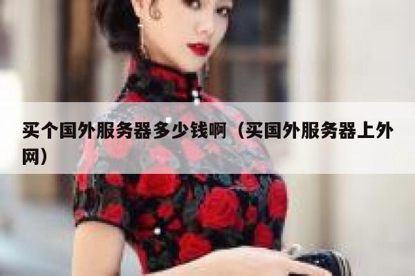 买个国外服务器多少钱啊（买国外服务器上外网） 第1张