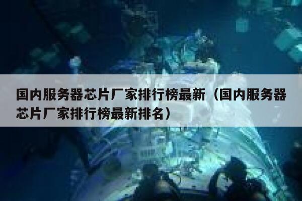 国内服务器芯片厂家排行榜最新（国内服务器芯片厂家排行榜最新排名） 第1张