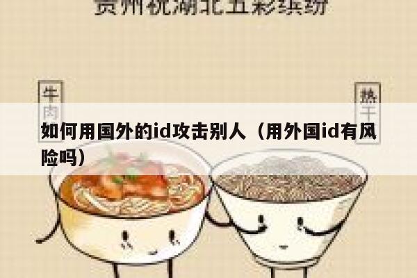 如何用国外的id攻击别人（用外国id有风险吗） 第1张