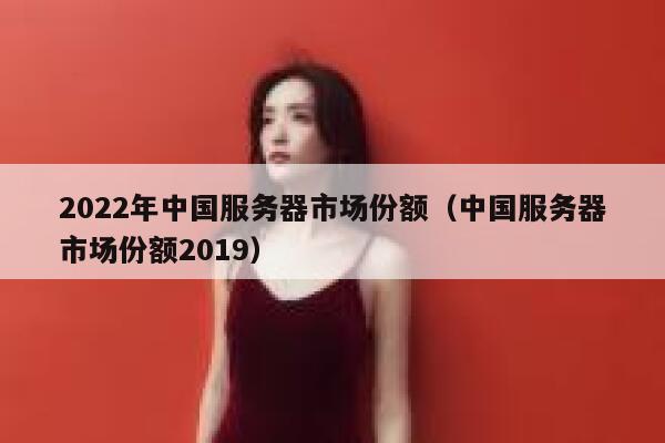 2022年中国服务器市场份额（中国服务器市场份额2019） 第1张