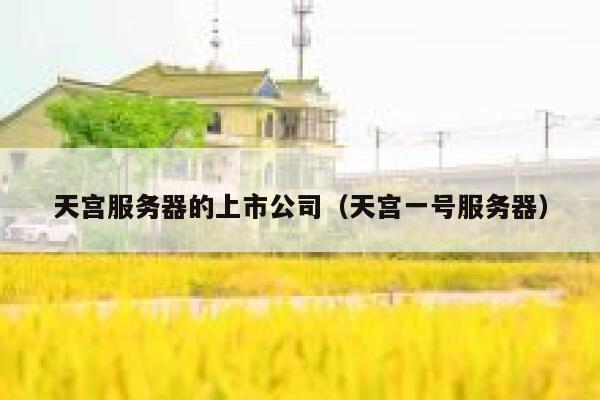 天宫服务器的上市公司（天宫一号服务器） 第1张