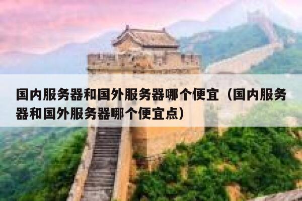 国内服务器和国外服务器哪个便宜（国内服务器和国外服务器哪个便宜点） 第1张