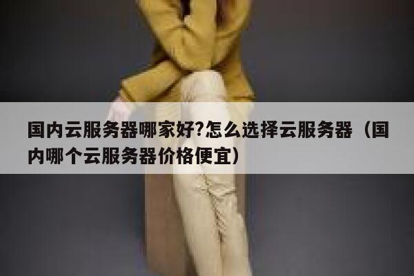 国内云服务器哪家好?怎么选择云服务器（国内哪个云服务器价格便宜） 第1张