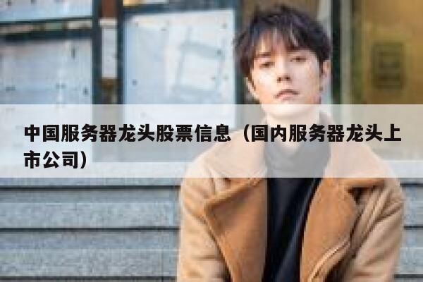 中国服务器龙头股票信息（国内服务器龙头上市公司） 第1张