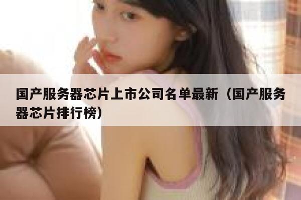 国产服务器芯片上市公司名单最新（国产服务器芯片排行榜） 第1张