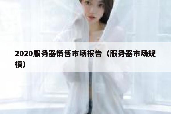2020服务器销售市场报告（服务器市场规模） 第1张