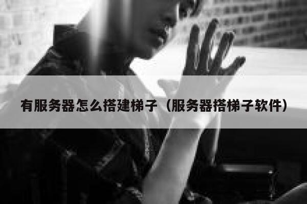 有服务器怎么搭建梯子（服务器搭梯子软件） 第1张
