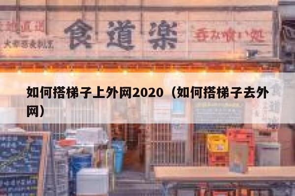 如何搭梯子上外网2020（如何搭梯子去外网） 第1张