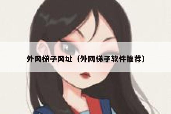 外网梯子网址（外网梯子软件推荐） 第1张