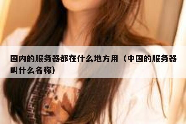 国内的服务器都在什么地方用（中国的服务器叫什么名称） 第1张