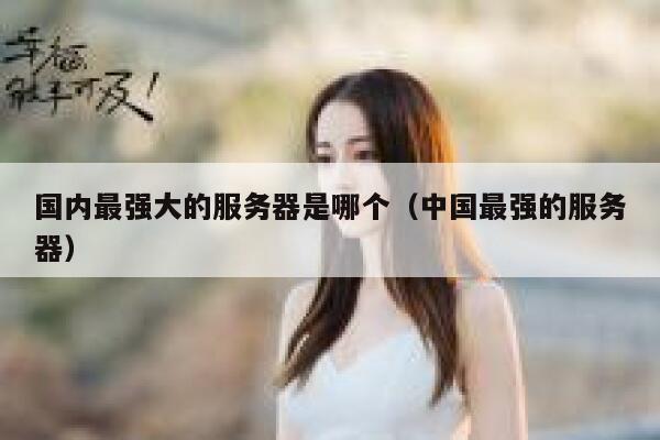 国内最强大的服务器是哪个（中国最强的服务器） 第1张
