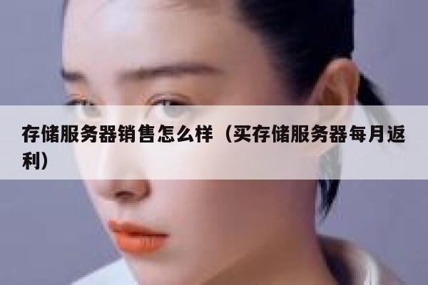 存储服务器销售怎么样（买存储服务器每月返利） 第1张