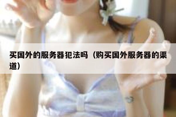 买国外的服务器犯法吗（购买国外服务器的渠道） 第1张