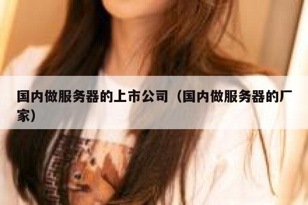国内做服务器的上市公司（国内做服务器的厂家） 第1张