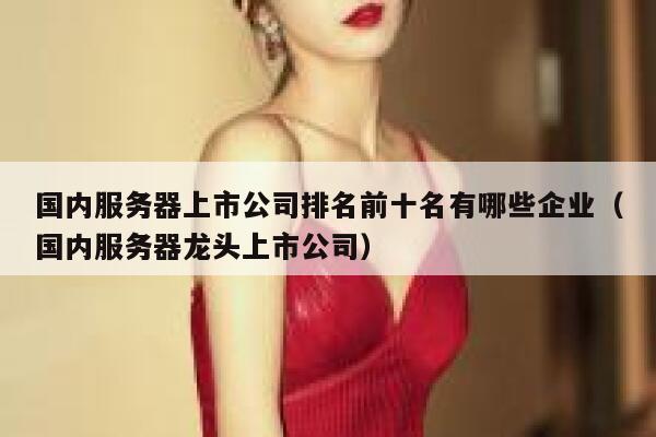 国内服务器上市公司排名前十名有哪些企业（国内服务器龙头上市公司） 第1张