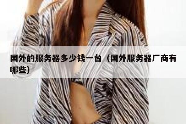 国外的服务器多少钱一台（国外服务器厂商有哪些） 第1张