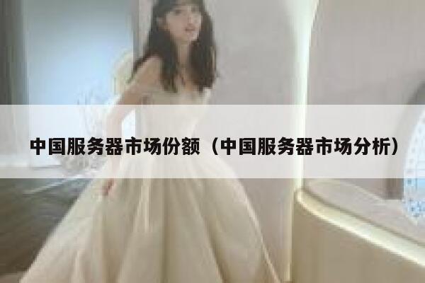 中国服务器市场份额（中国服务器市场分析） 第1张